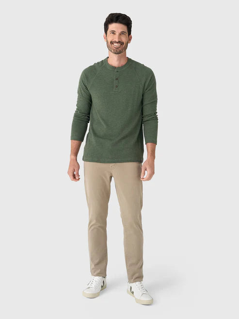 Long-Sleeve Cloud Henley