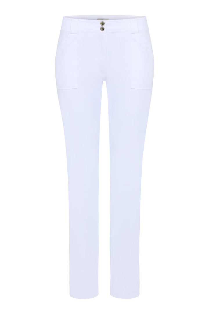 McCall Stripe Performance Cotton Skinny Pant
