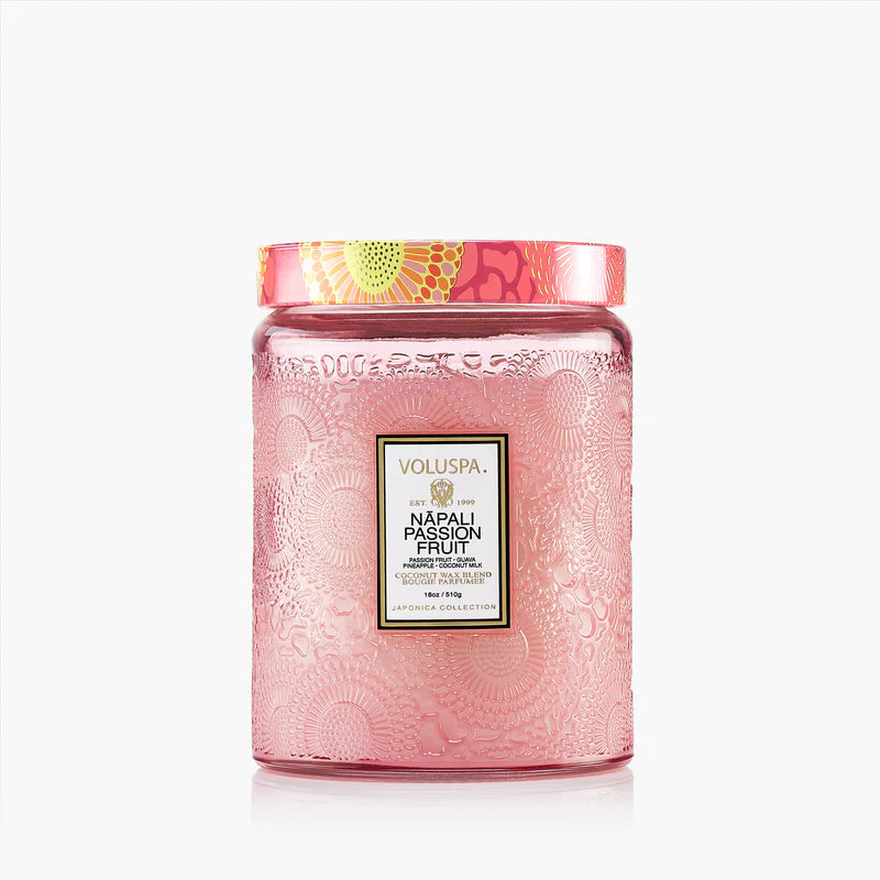 Napali Passion Fruit Large Jar Candle
