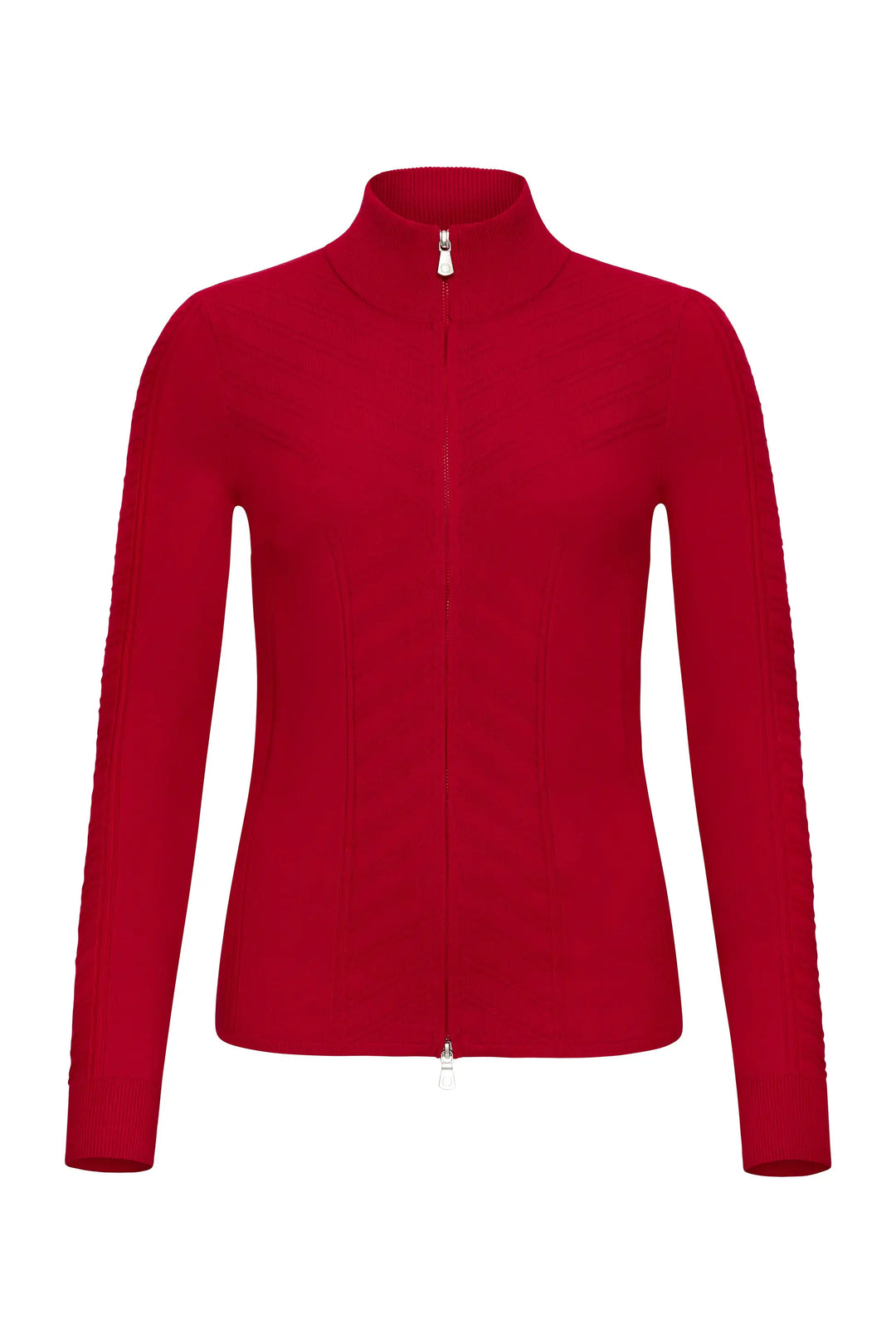 Noelle Sweater Zip Up Top