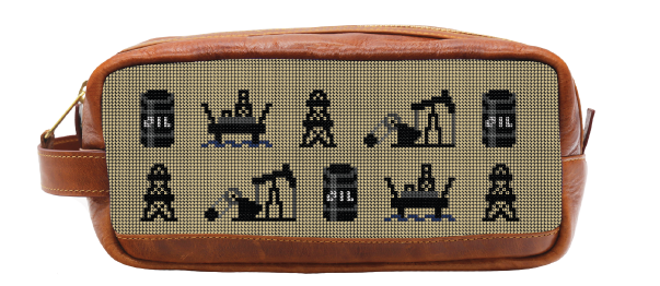 Oil Derrick Toiletry Bag