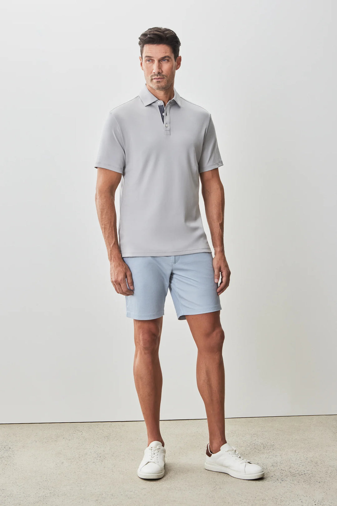 The Barakett Herringbone Polo