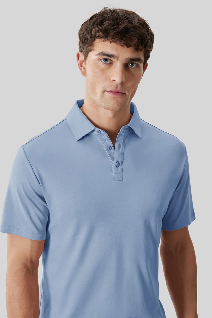 The Barakett Herringbone Polo