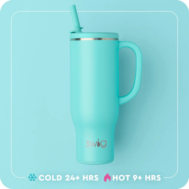 Saddle Stitch Cream Mega Mug 30oz