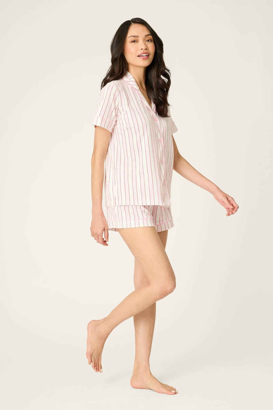Feeling Loved Striped 3-Piece PJ Set