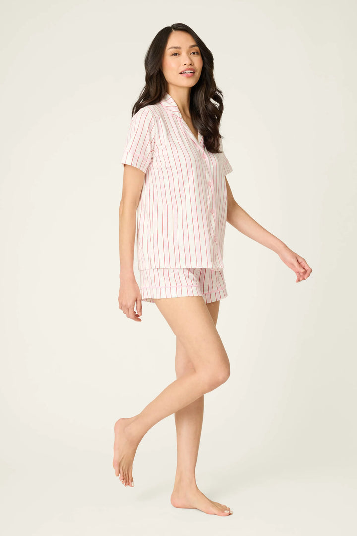 Feeling Loved Striped 3-Piece PJ Set
