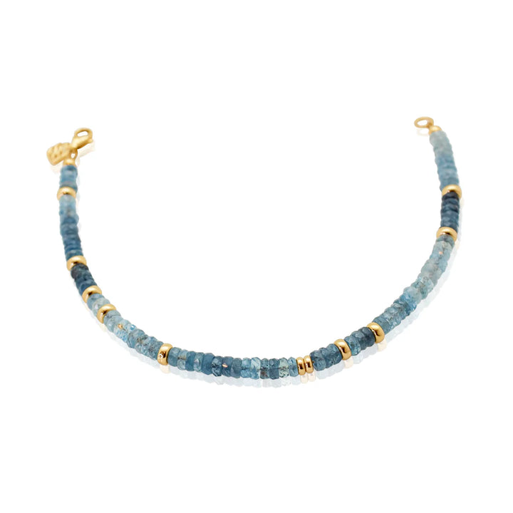 Gold Gemstone Bracelet