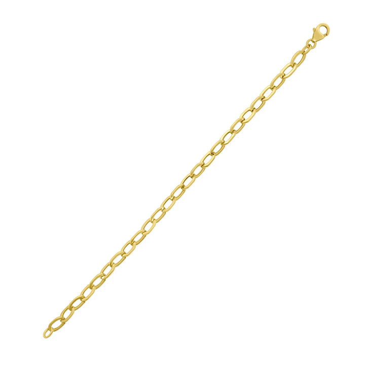 Octagon Chain Link Bracelet