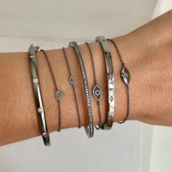 Diamond Starburst Bangle