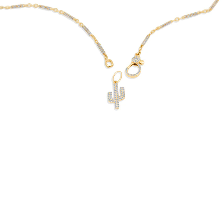 Diamond Cactus Charm