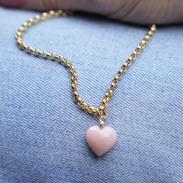 Gem Drop Diamond Heart Charm