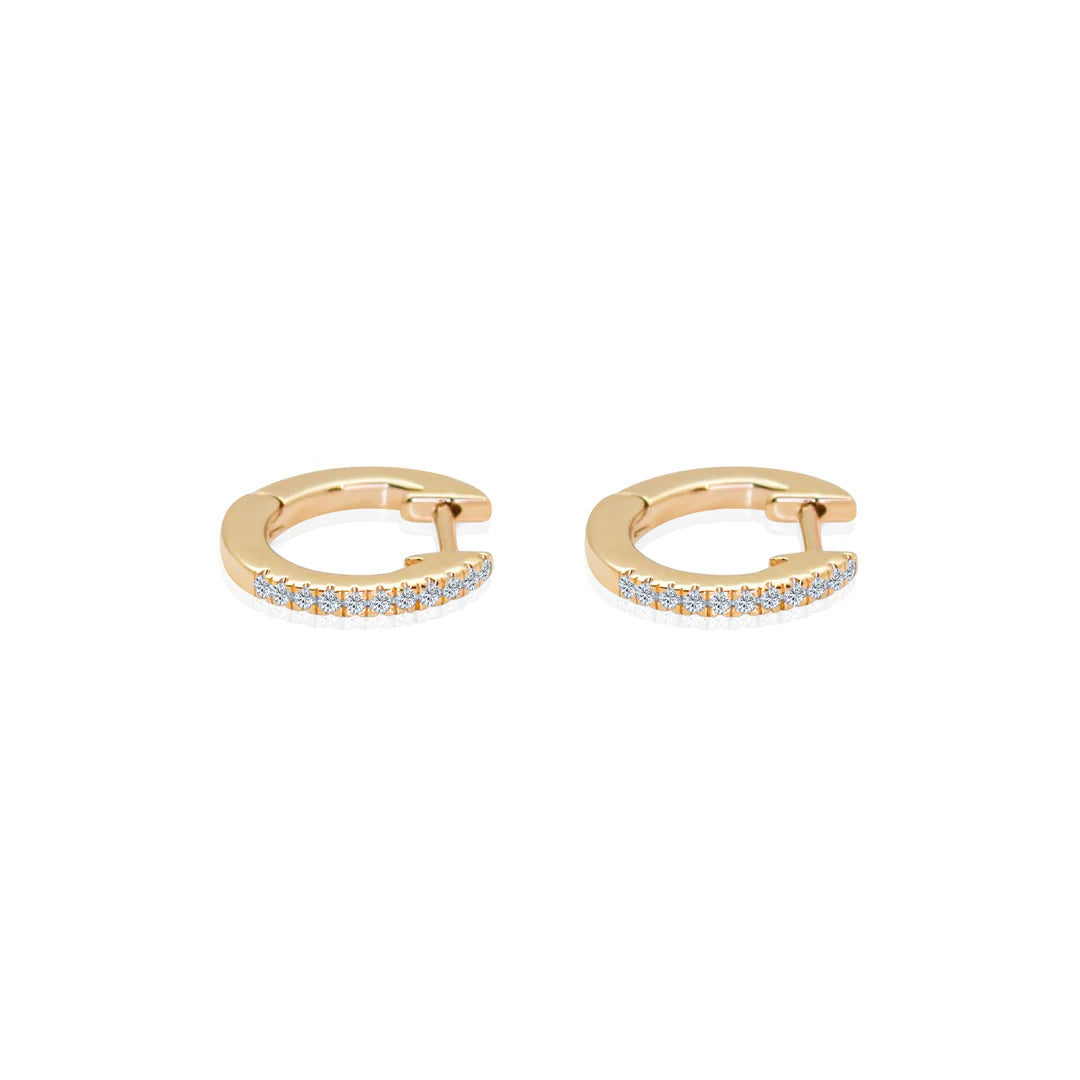 Diamond Huggies 12mm