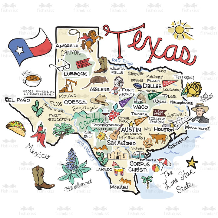 Texas Travel Mug 22oz