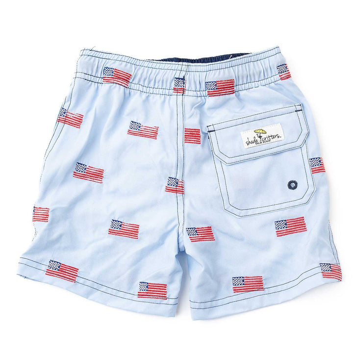 Americana Boys Swim Trunks