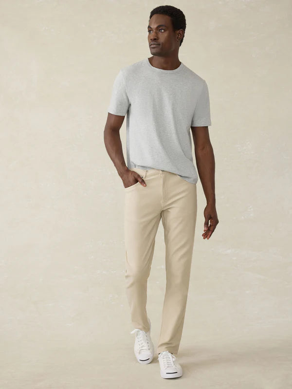 Stretch Terry 5-Pocket Pant