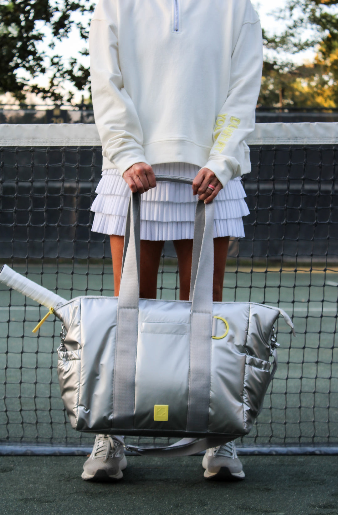 champion gym travel tote bag gray lime MVP Cell Starter Disc Golf / For a bag that can fit players all sizes and is perfect on the go The GameChanger Tote The