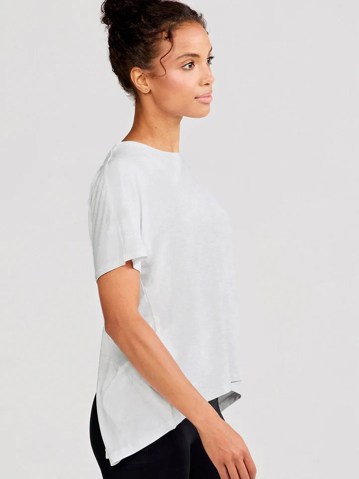 Uptown Luxe Cross Back T-Shirt