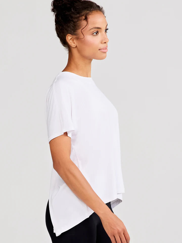 Uptown Luxe Cross Back T-Shirt