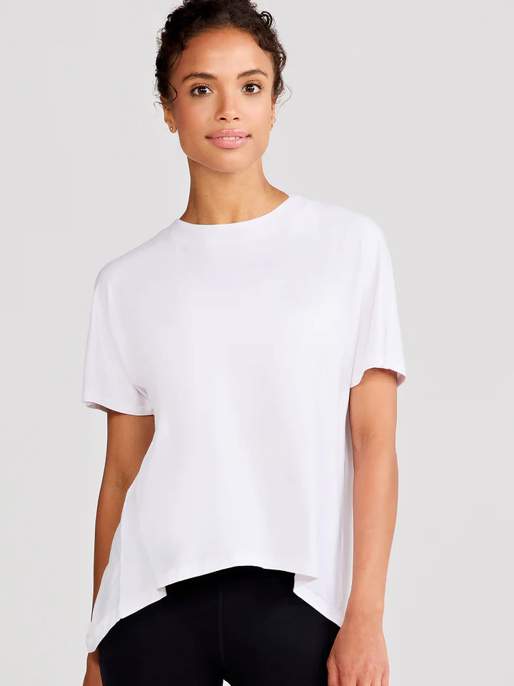 Uptown Luxe Cross Back T-Shirt