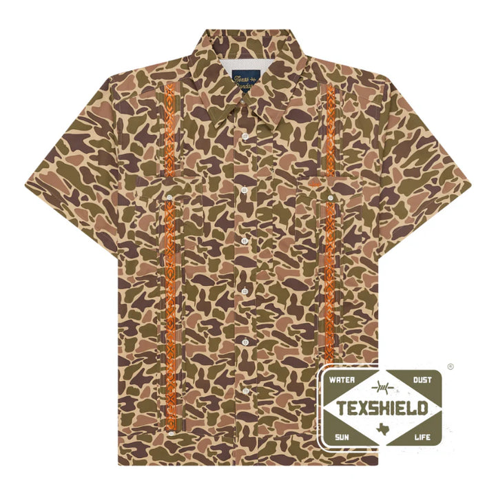 Guayabera Libre - Tejas Camo
