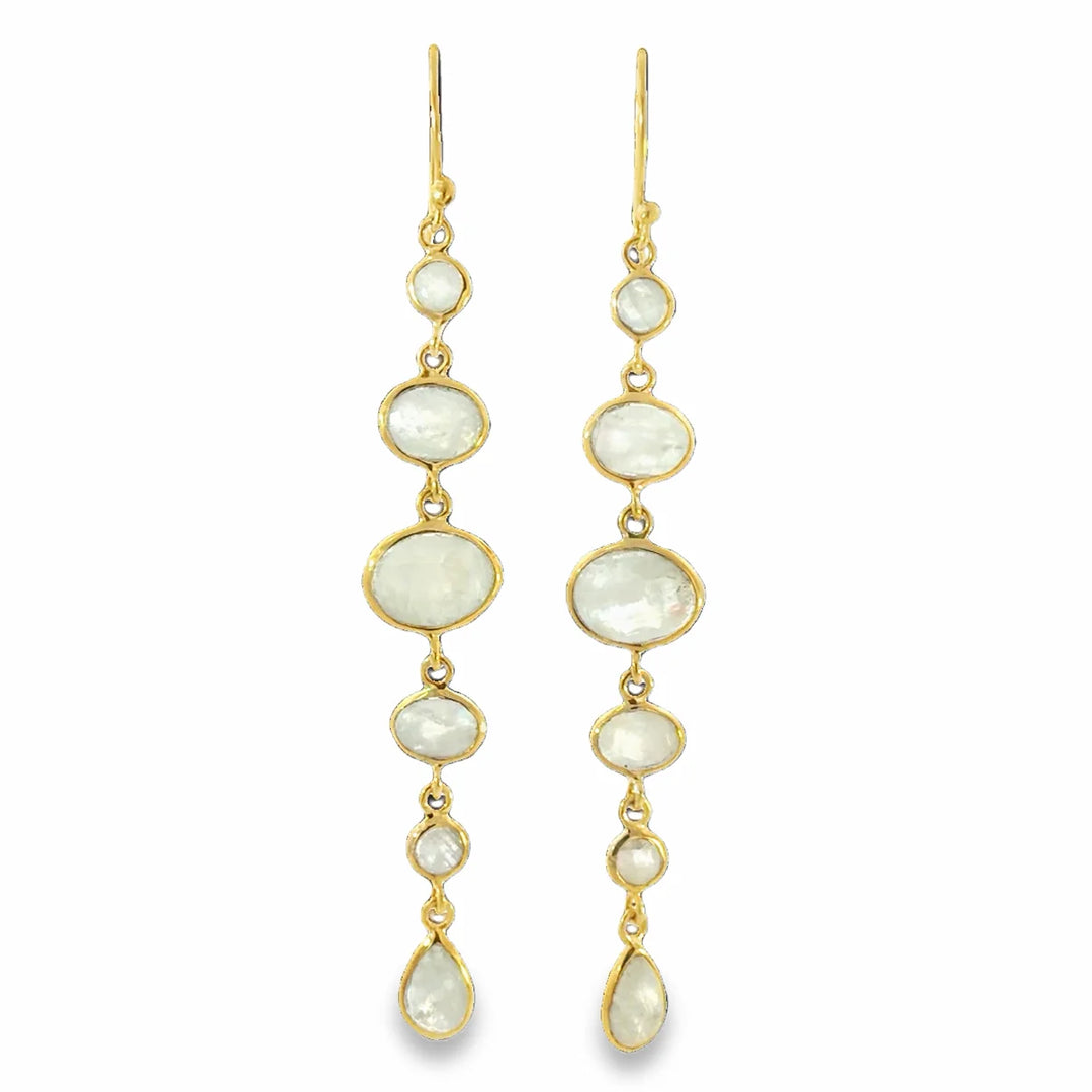 Bella Earrings with Moonstone