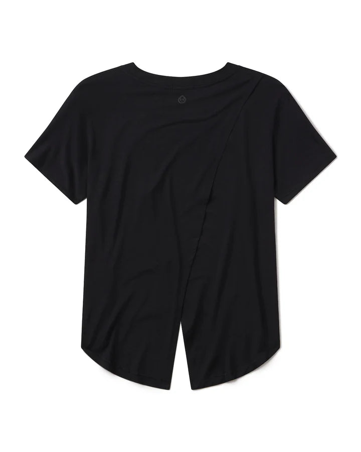 Uptown Luxe Cross Back T-Shirt
