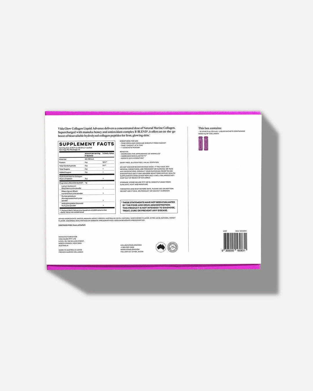 Collagen Liquid Advance Supplement