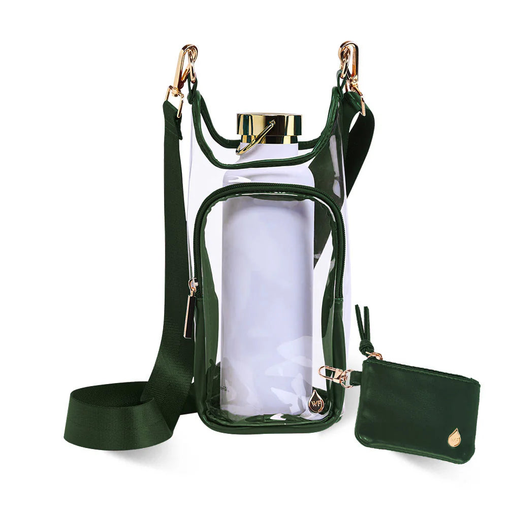 Clear HydroBag® Stadium with Augusta Golf Green Trim