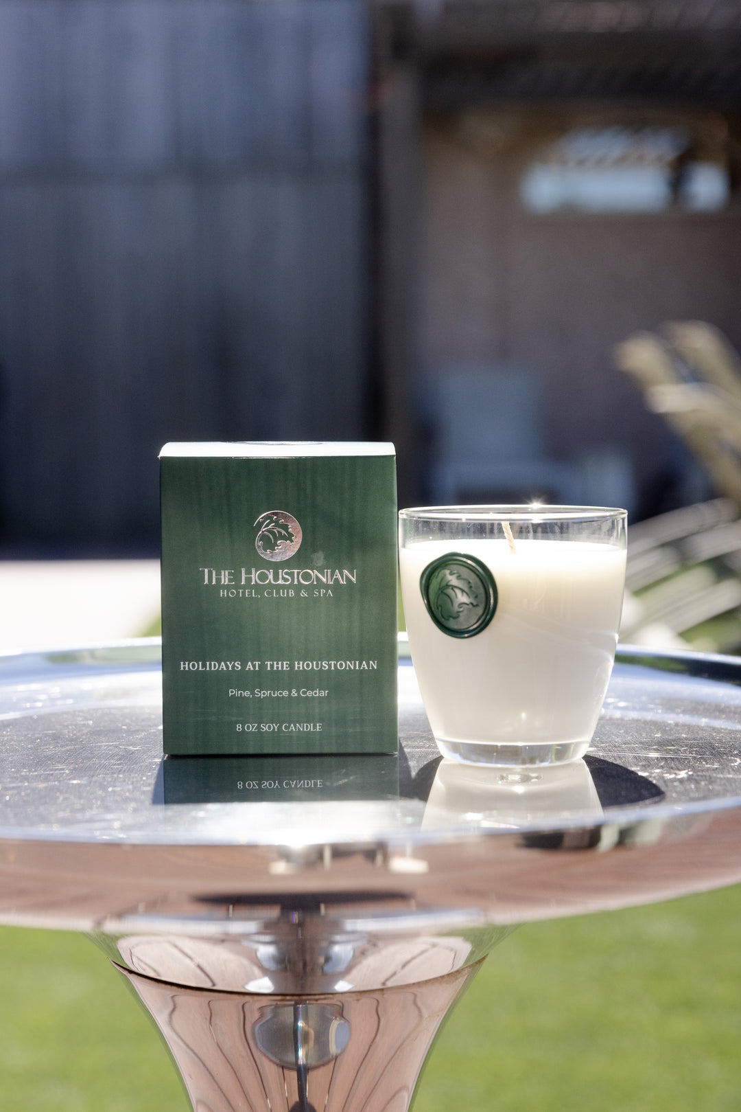 Houstonian Wrapped Up Candle