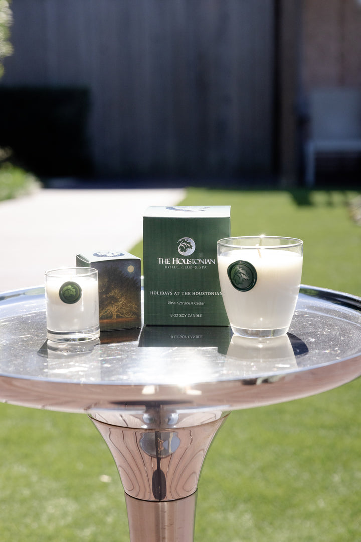 Holidays at The Houstonian Candle