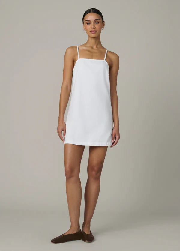 Clean Denim Shift Dress