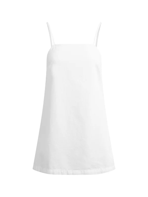 Clean Denim Shift Dress