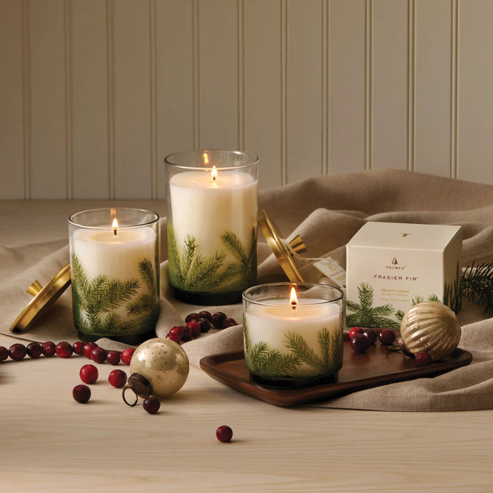 Frasier Fir Large Pine Needle Luminary Candle