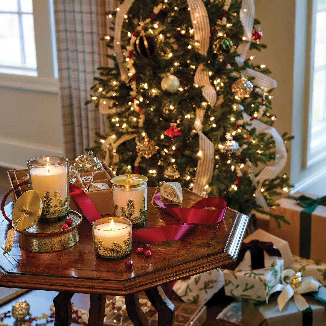 Frasier Fir Large Pine Needle Luminary Candle