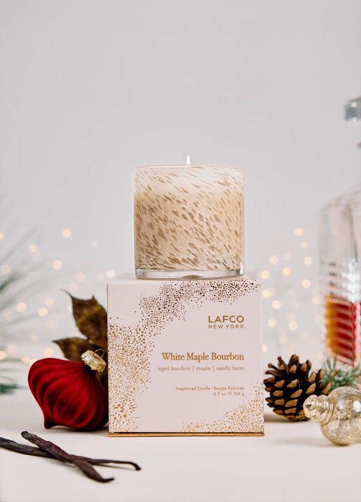 White Maple Bourbon Candle