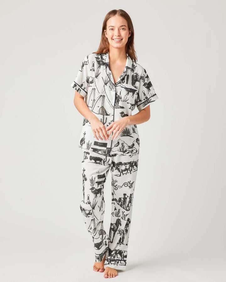 Marfa Toile Pajama Pants Set