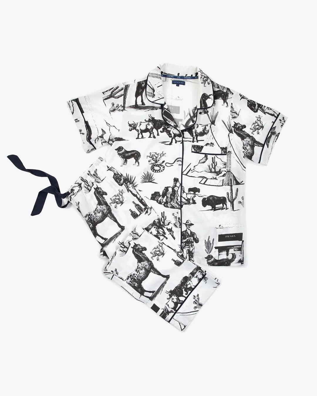 Marfa Toile Pajama Pants Set
