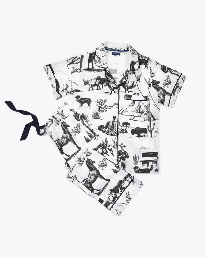 Marfa Toile Pajama Pants Set