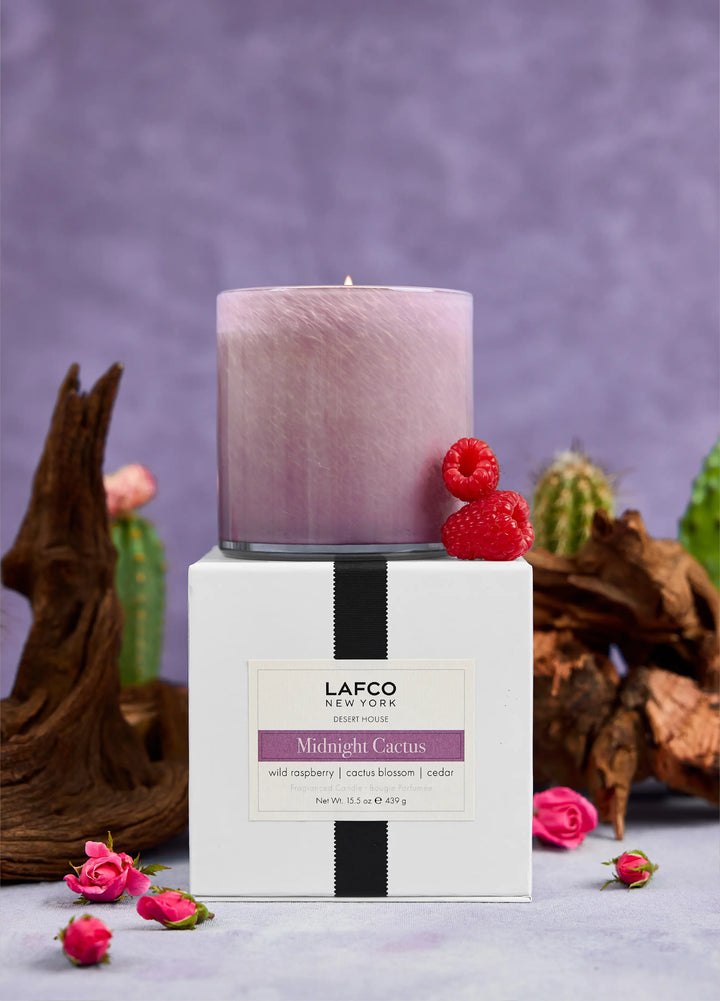 Midnight Cactus Candle
