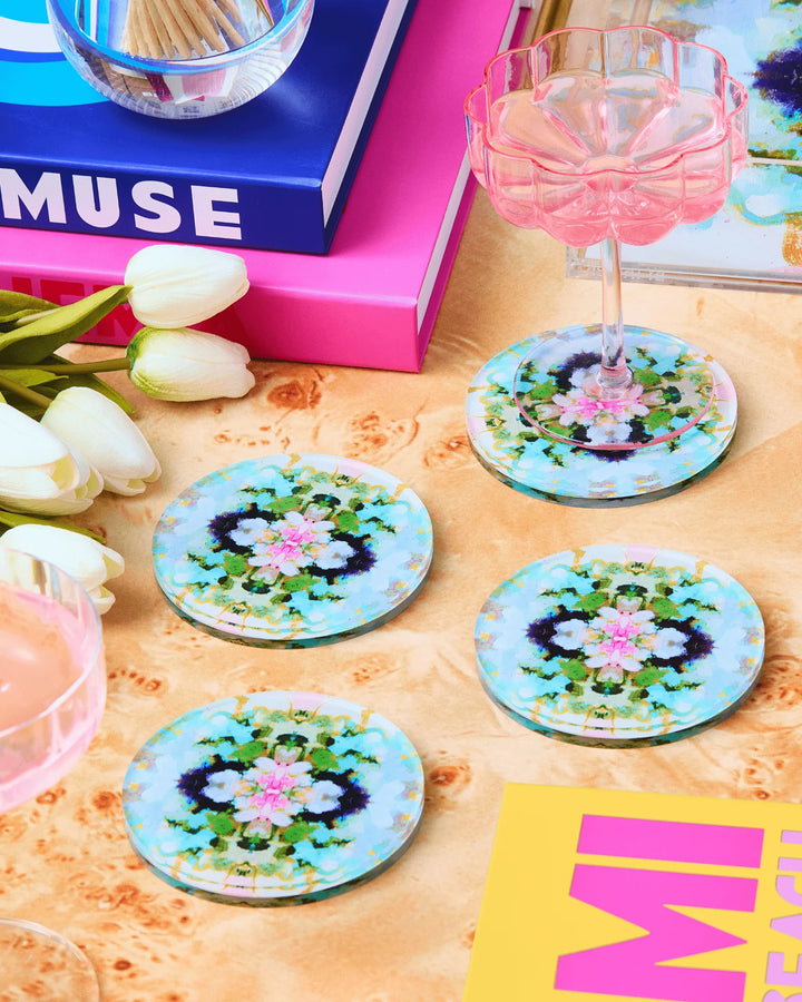 Nantucket Bloom Coasters