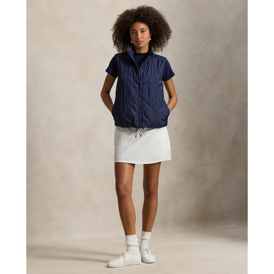 Tech Terry Quilted Hybrid Vest