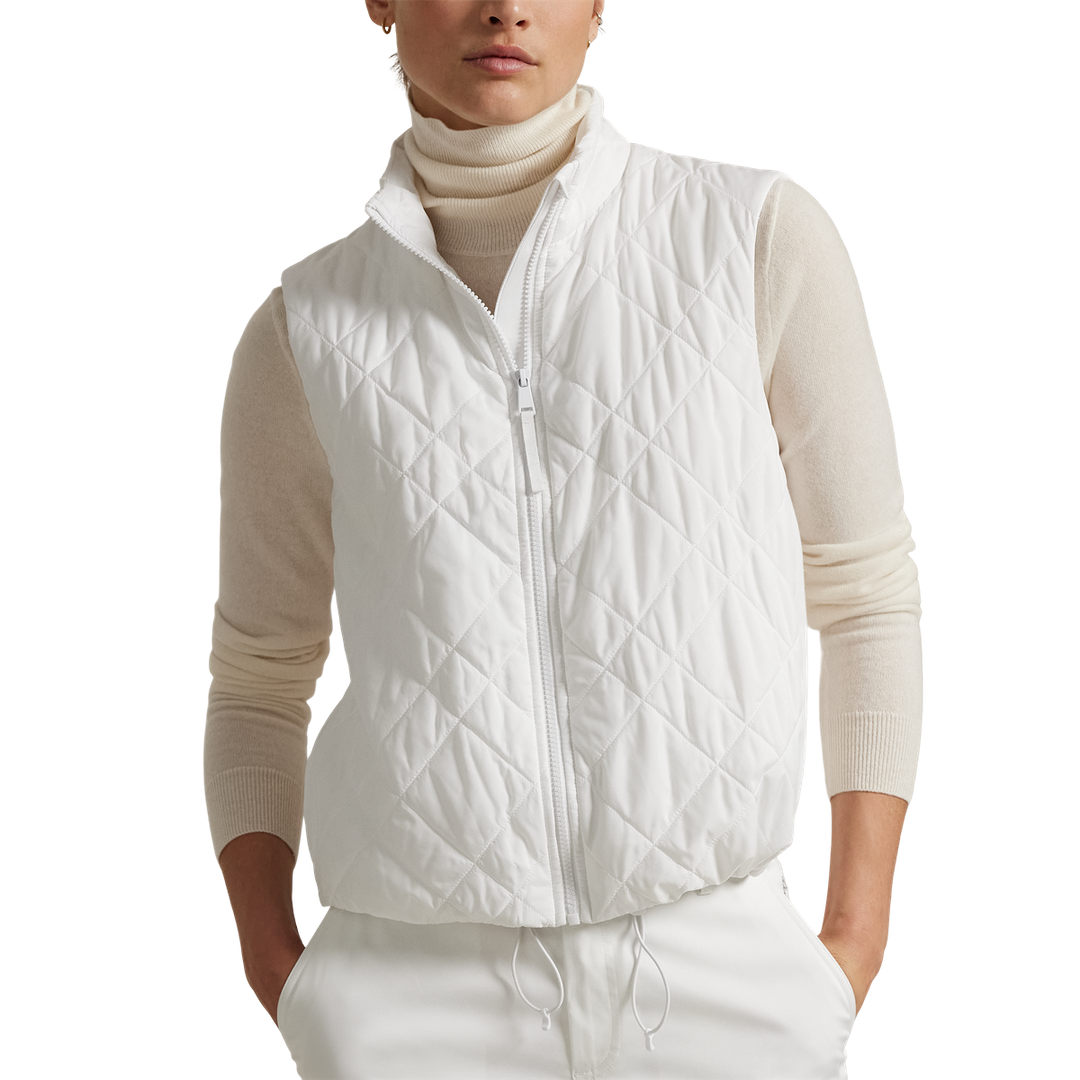 Tech Terry Quilted Hybrid Vest