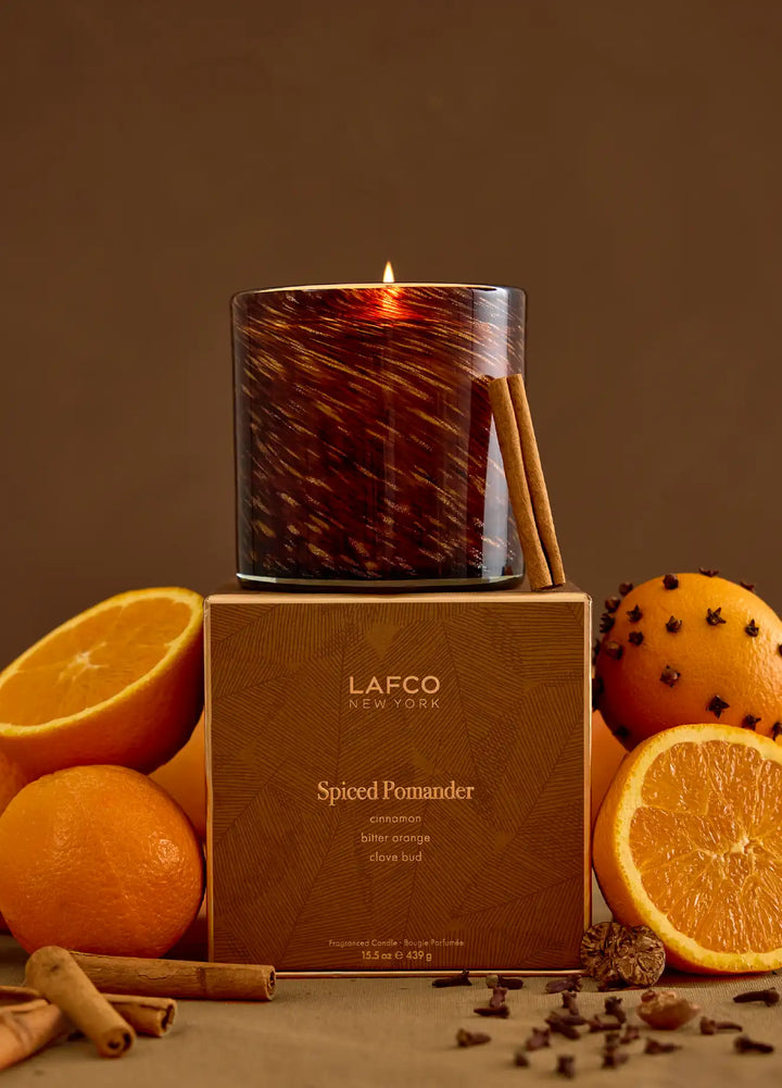 Spiced Pomander Candle
