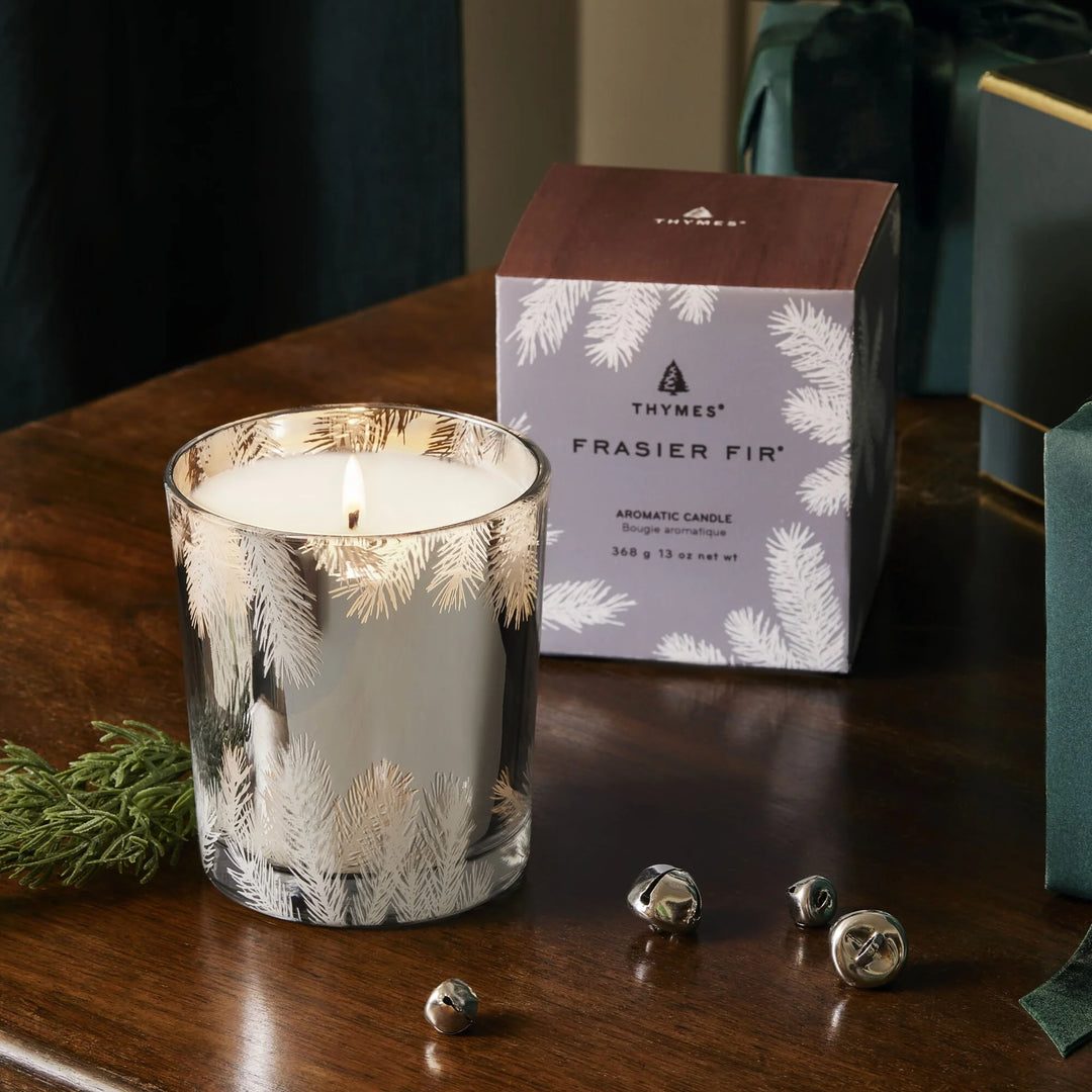 Frasier Fir Silver Poured Candle