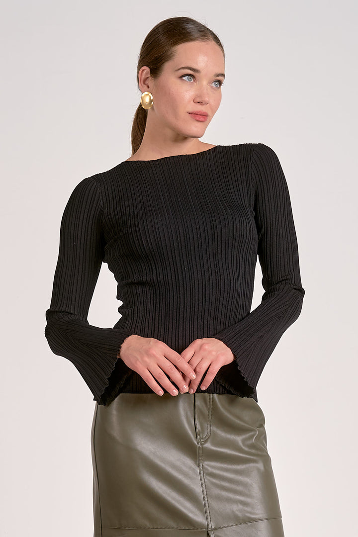 Sofia Ribbed Top