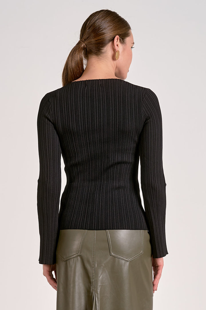 Sofia Ribbed Top