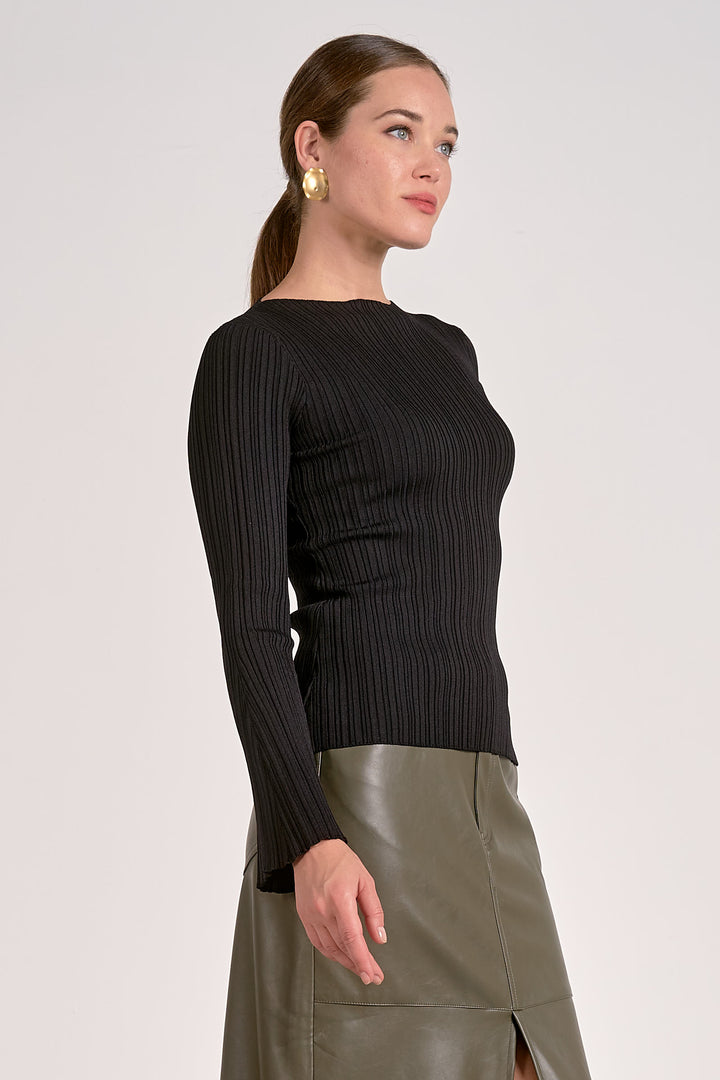 Sofia Ribbed Top