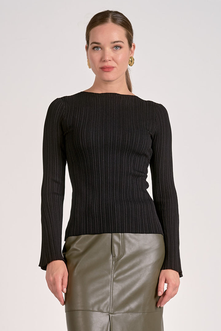 Sofia Ribbed Top
