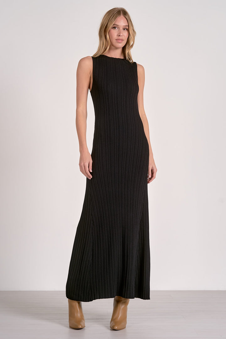 Sofia Ribbed Maxi Dress