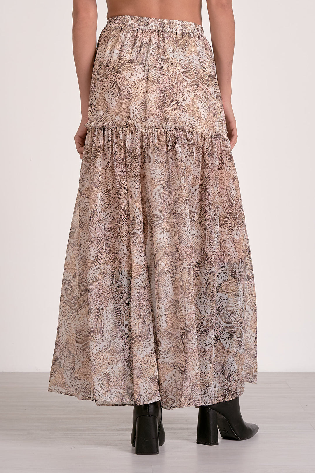 Snake Maxi Skirt